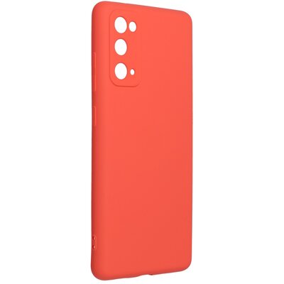 Forcell Silicone Lite matt felületű szilikon hátlapvédő telefontok - Samsung Galaxy S20 FE / S20 FE 5G, Rózsaszín
