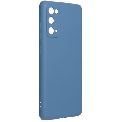 Forcell Silicone Lite matt felületű szilikon hátlapvédő telefontok - Samsung Galaxy S20 FE / S20 FE 5G, Kék