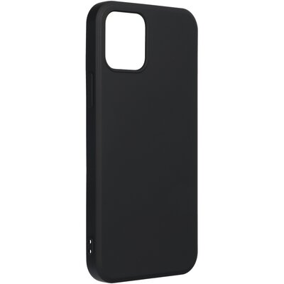 Forcell Silicone Lite matt felületű szilikon hátlapvédő telefontok - iPhone 12 / 12 PRO, Fekete