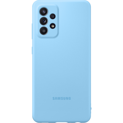 Samsung Galaxy A72 4G/5G gyári szilikon hátlapvédő telefontok, Kék