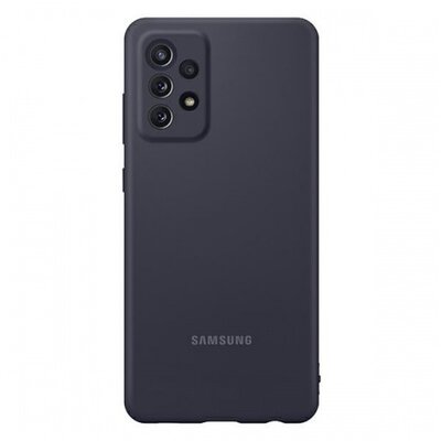 Samsung EF-PA725TBEGWW szilikon gyári hátlapvédő telefontok, Fekete [Samsung Galaxy A72 (4G/5G)]
