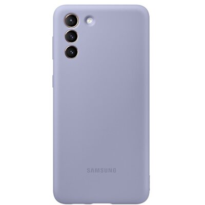 Samsung EF-PG996TVEG szilikon gyári hátlapvédő telefontok, Lila [Samsung Galaxy S21+ Plus (SM-G996) 5G]