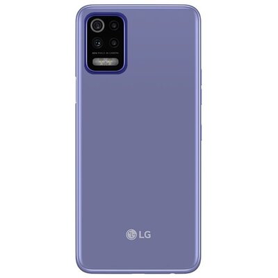 Szilikon hátlapvédő telefontok (ultravékony), Átlátszó [LG K52]