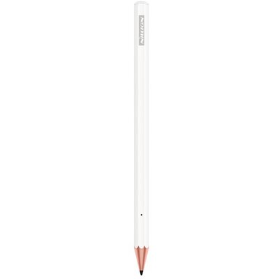 NILLKIN CRAYON 2 érintőképernyő ceruza (aktív, kapacitív, állítható érzékenység + póthegy), Fehér [Apple IPAD mini 5 (2019), Apple IPAD Air 2019 (Air 3), Apple IPAD Pro 11 (2020), Apple IPAD Air 2020 (Air 4)]