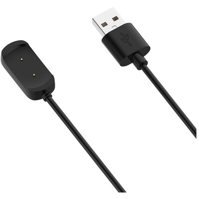 Töltőkábel (USB, mágneses, 100 cm) FEKETE [Xiaomi Amazfit GTS]