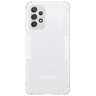Nillkin Nature szilikon hátlapvédő telefontok (közepesen ütésálló, légpárnás sarok, 0.6 mm, ultravékony) ÁTLÁTSZÓ [Samsung Galaxy A72 4G (SM-A725F), Samsung Galaxy A72 5G (SM-A726F)]