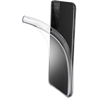 CELLULARLINE FINE szilikon hátlapvédő telefontok (ultravékony), Átlátszó [Samsung Galaxy S21 Ultra (SM-G998) 5G]