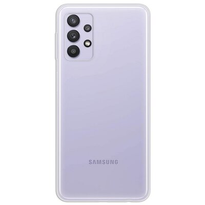 4-OK szilikon hátlapvédő telefontok (ultravékony), Átlátszó [Samsung Galaxy A32 5G (SM-A326)]
