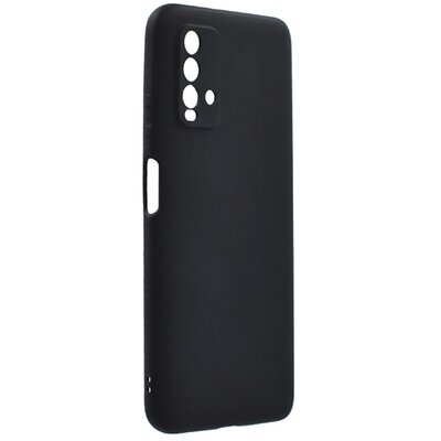 Szilikon hátlapvédő telefontok (matt), Fekete [Xiaomi Redmi 9T]