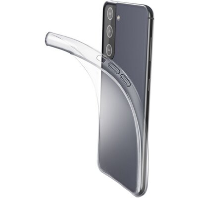 Cellularline Fine szilikon hátlapvédő telefontok (ultravékony), Átlátszó [Samsung Galaxy S21+ Plus (SM-G996) 5G]