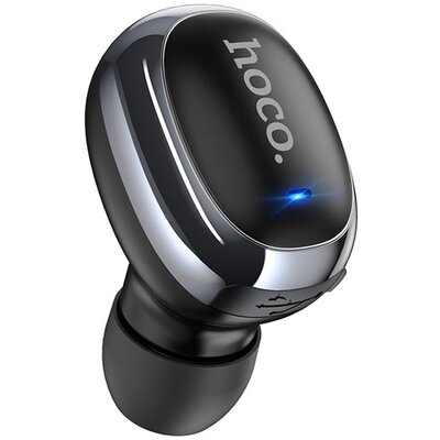 HOCO E54 MINI bluetooth headset, fülhallgató MONO (v5.0, TWS, mikrofon), Fekete