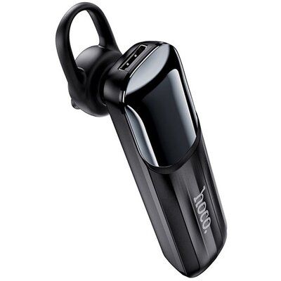 HOCO E57 ESSENTIAL bluetooth headset, fülhallgató MONO (v5.0, mikrofon, multipoint), Fekete