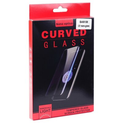 UV Glass full cover, teljes kijelzőt lefedő kijelzővédő üvegfólia - Huawei P30 Pro, Átlátszó