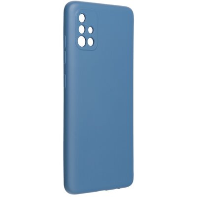 Forcell Silicone Lite matt felületű szilikon hátlapvédő telefontok - Samsung Galaxy A52 4G / A52 5G, Kék