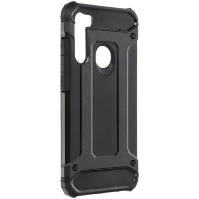 FORCELL ARMOR szilikon + műanyag hibrid hátlapvédő telefontok - Xiaomi Redmi Note 10 / 10S, Fekete