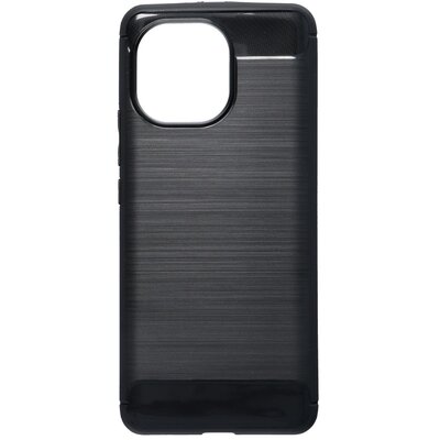Forcell Carbon szilikon hátlapvédő telefontok, karbon mintás - Xiaomi Mi 11, Fekete