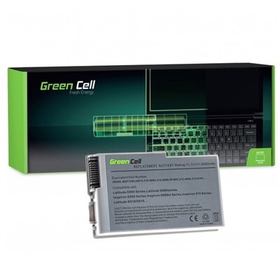 GREENCELL DE23 laptop/notebook akkumulátor 11,1V/4400mAh - Dell Latitude D500 D505 D510 D520 D530 D600 D610