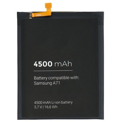 Utángyártott akkumulátor 4500 mAh LI-ION (EB-BA715ABY kompatibilis) [Samsung Galaxy A71 (SM-A715F)]