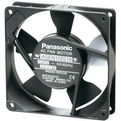 Axiális ventilátor (ipari), 230 V/AC 120 m³/h (Sz x Ma x Mé) 120 x 120 x 25 mm Panasonic