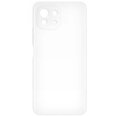 BLAUTEL US11LT 4-OK szilikon hátlapvédő telefontok (ultravékony), Átlátszó [Xiaomi Mi 11 Lite 4G, Xiaomi Mi 11 Lite 5G]