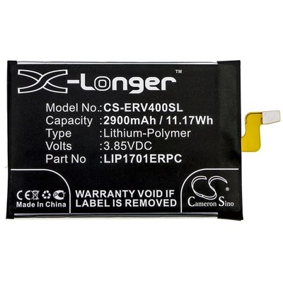 CAMERON SINO utángyártott akkumulátor 2900 mAh LI-Polymer (LIP1701ERPC kompatibilis) [Sony Xperia 1 (J9110)]
