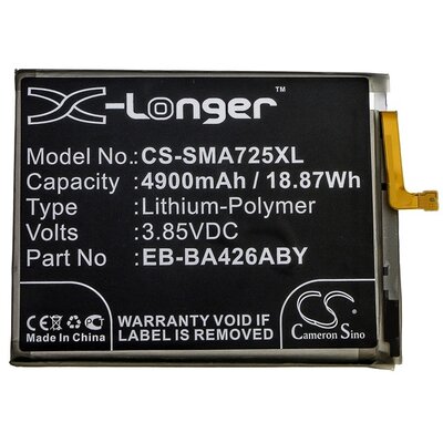 CAMERON SINO utángyártott akkumulátor 4900 mAh LI-Polymer (EB-BA426ABY kompatibilis) [Samsung Galaxy A42 5G (SM-A425F)]