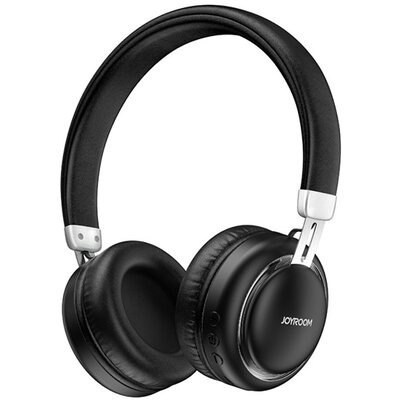 JOYROOM JR-HL1 bluetooth fejhallgató (v5.0, sztereo, mikrofon, mélyhang kiemelő), Fekete