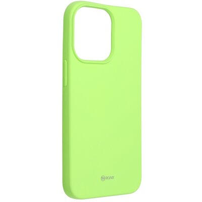 Roar Colorful Jelly matt szilikon hátlapvédő telefontok - Iphone 13 Pro lime