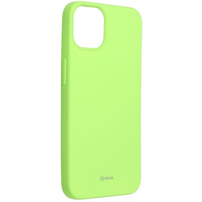 Roar Colorful Jelly matt szilikon hátlapvédő telefontok - Iphone 13 lime