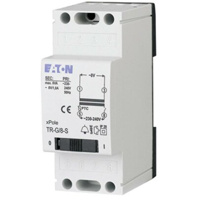 Eaton 272483 Csengő transzformátor 4 V/AC, 8 V/AC, 12 V/AC 2 A