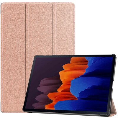 Samsung Galaxy Tab S7 Plus (T970/T975) 12.4" tablet védőtok, RoseGold