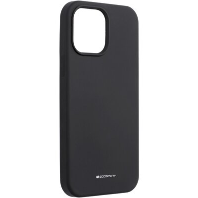 Mercury szilikon hátlapvédő telefontok - iPhone 13 PRO MAX, Fekete