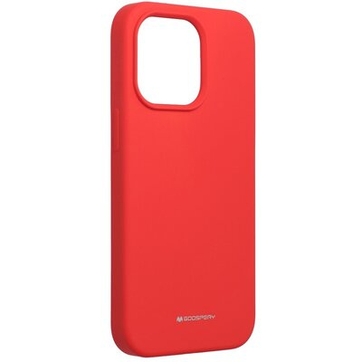 Mercury szilikon hátlapvédő telefontok - iPhone 13 PRO, Piros