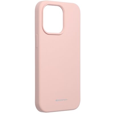 Mercury szilikon hátlapvédő telefontok - iPhone 13 PRO, Rózsaszín
