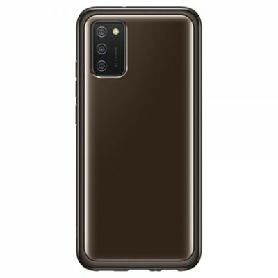Samsung Galaxy A03s soft clear cover hátlapvédő telefontok, Fekete