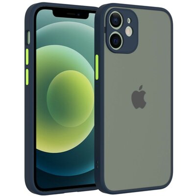 iPhone 13 műanyag hátlapvédő telefontok, Kék, Zöld