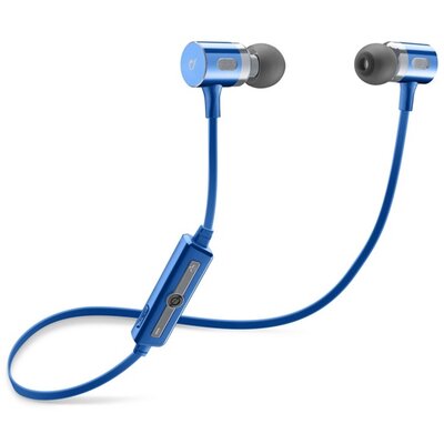 CELLULARLINE MOTION bluetooth fülhallgató, headset sztereó (v5.0, mikrofon, felvevő gomb, hangerőszabályzó, SPORT), Kék