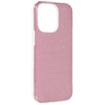 Forcell Shining szilikon hátlapvédő telefontok - iPhone 13, Rózsaszín