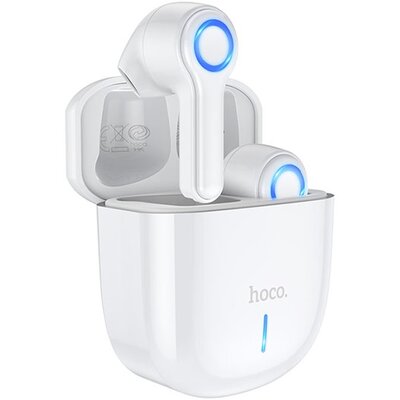 HOCO ES45 sztereó fülhallgató, headset (v5.0, extra mini), Fehér