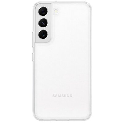 Samsung EF-QS901CTEGWW gyári műanyag hátlapvédő telefontok, Átlátszó [Samsung Galaxy S22 5G (SM-S901)]