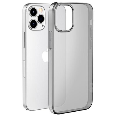 HOCO LIGHT szilikon hátlapvédő telefontok (ultravékony) FÜSTSZÍNŰ [Apple iPhone 13 Pro]