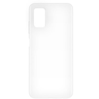 BLAUTEL USA03S 4-OK szilikon hátlapvédő telefontok (ultravékony), Átlátszó [Samsung Galaxy A03s (SM-A037F)]