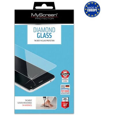 MYSCREEN DIAMOND GLASS kijelzővédő üvegfólia (extra karcálló, ütésálló, 0.33mm, 9H), Átlátszó [Apple IPAD mini 6 (2021)]
