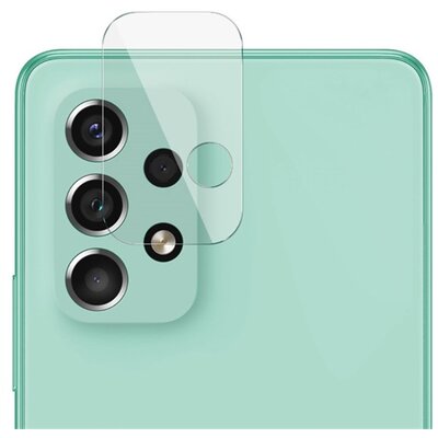 IMAK kameravédő üvegfólia 2 db (lekerekített szél, karcálló, 0.2 mm, 9H), Átlátszó [Samsung Galaxy A53 (SM-A536) 5G, Samsung Galaxy A33 5G (SM-A336)]