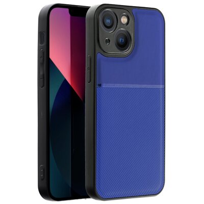 Forcell Noble szilikon + műanyag hátlapvédő telefontok - iPhone 13 MINI, Kék