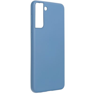 Forcell Silicone Lite matt felületű szilikon hátlapvédő telefontok - Samsung Galaxy S22, Kék