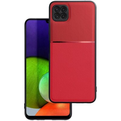 Forcell Noble szilikon + műanyag hátlapvédő telefontok - Samsung Galaxy A22 5G, Piros