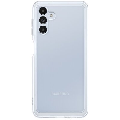 SAMSUNG EF-QA136TT gyári szilikon hátlapvédő telefontok, Átlátszó [Samsung Galaxy A13 5G (SM-A136)]