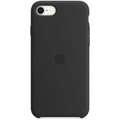 APPLE MN6E3ZM/A gyári szilikon hátlapvédő telefontok, Fekete [Apple iPhone 7 4.7, Apple iPhone 8 4.7, Apple iPhone SE 2 (2020), Apple iPhone SE 3 (2022)]
