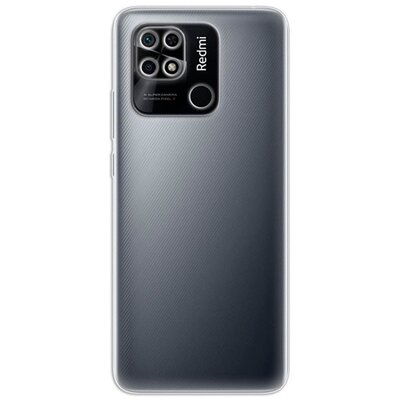 BLAUTEL USXR1C 4-OK szilikon hátlapvédő telefontok (ultravékony), Átlátszó [Xiaomi Redmi 10C]
